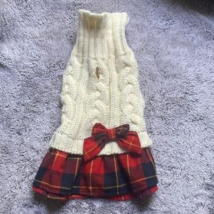 Sweater dress for dog, XS